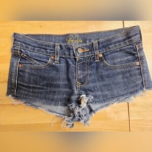 The Diva Y2K Denim Jean Shorts Size 1